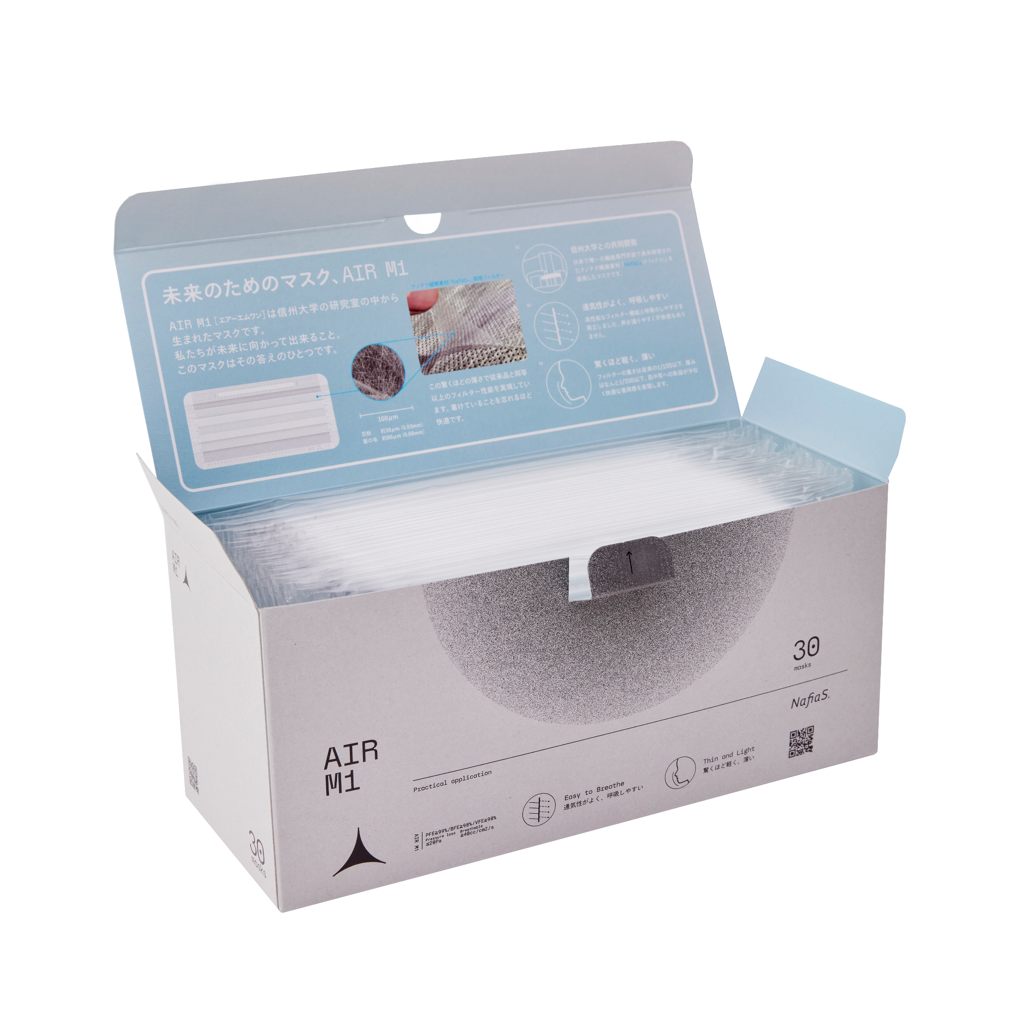 AIR M1［エアーエムワン］ふつうサイズ 30枚入 1箱
